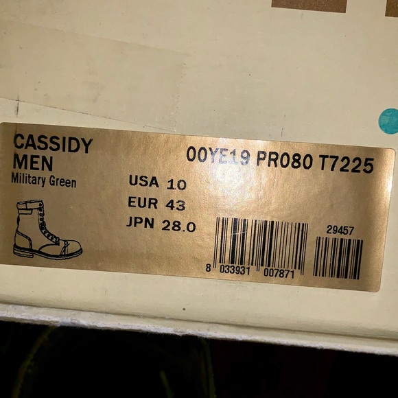 COPY - Diesel Mens Cassidy Combat boot - Picture 7 of 7